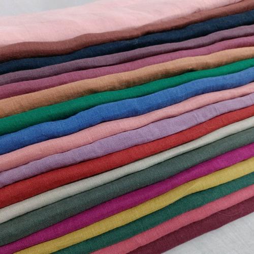 苎麻布料高档纯亚麻布料薄透气连衣裙女高端布料—海绵垫/布料/面料