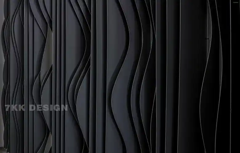 采用和外面相呼应的纹理艺术漆,地面地毯铺贴彰显高贵的气质,很有质感