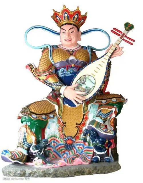 佛教四大天王持国广目多闻增长镇守东西南北