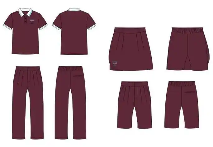 校服款式图
