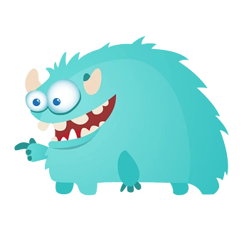 卡通怪物