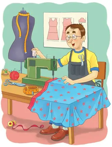 书页,绘画插图,卡通,裁缝,儿童图片素材_id:164962154