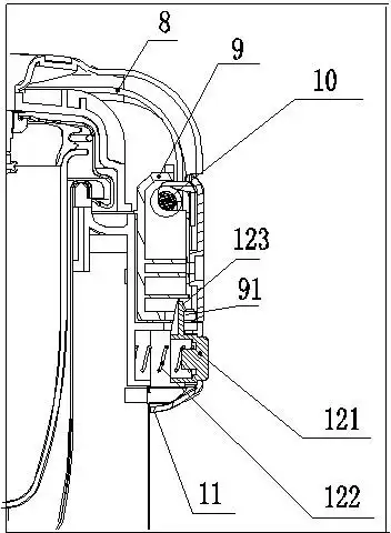摘要附图摘要本实用新型是一种方便锅盖拆装的电压力锅,包括锅盖组件