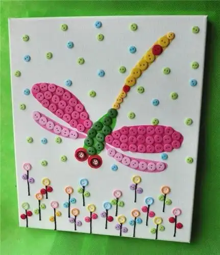 儿童创意纽扣画,没有做不到,只有想不到!