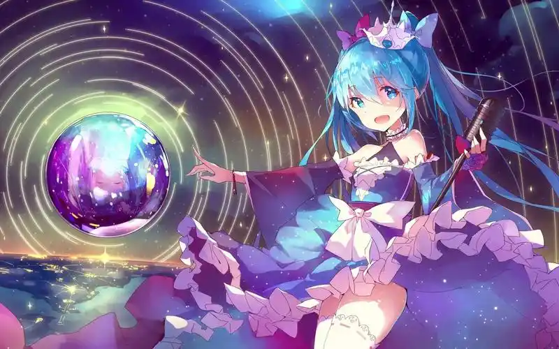 星空miku动态壁纸