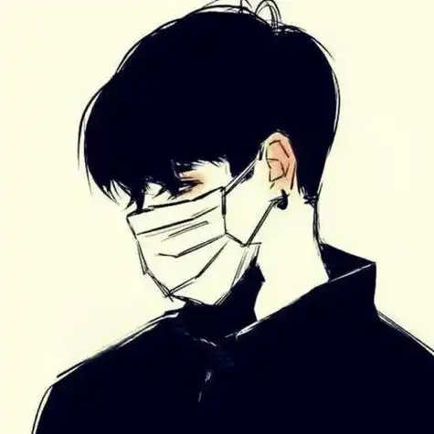 动漫头像男生帅气口罩男神作者不详出处不详