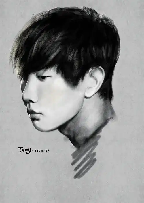 原创作品:手绘林俊杰