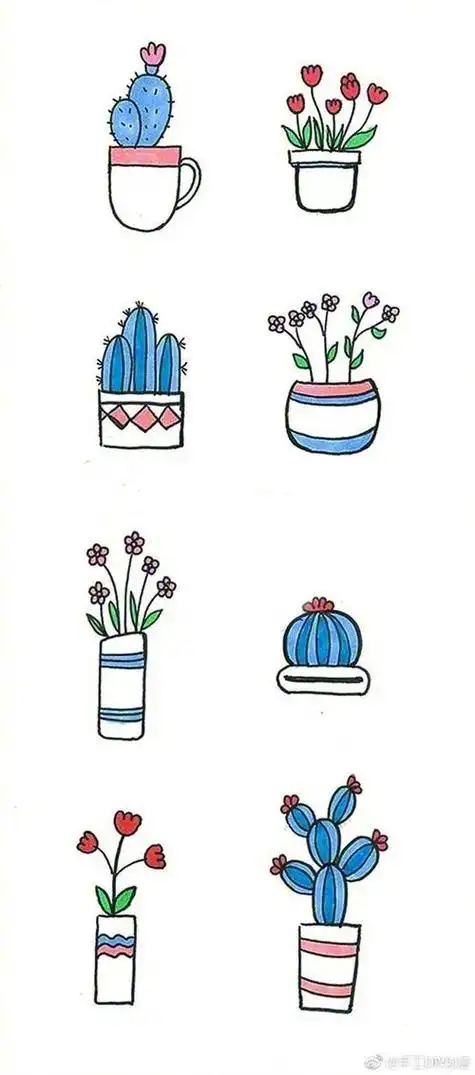 简单小图案简笔画可爱手绘