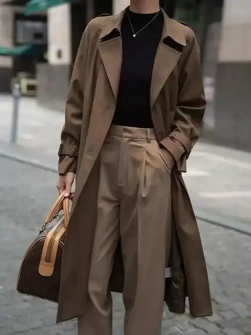 秋天穿风衣省钱又洋气学会这些打扮不想变美都难我也上头