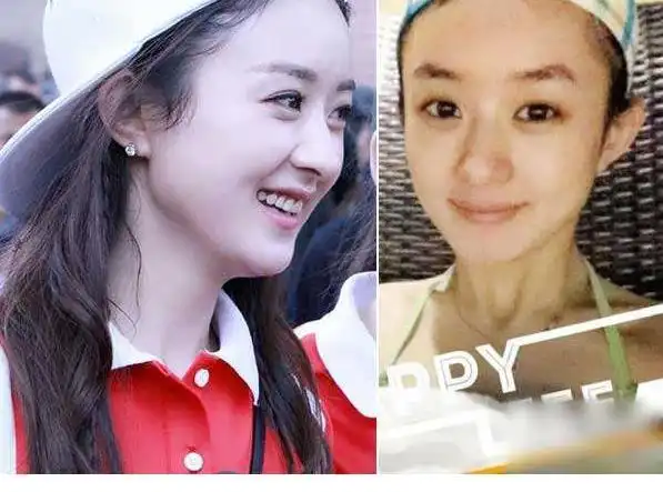 赵丽颖的娃娃脸,杨幂的素颜,还有位都用了二十多年昂贵化妆品