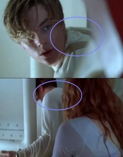 旧版泰坦尼克号的15个穿帮镜头