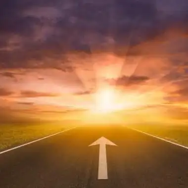 比较励志的风景头像图片成功的路就在前方