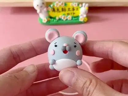 超轻粘土 #手工diy #十二生肖 #老鼠 #制作过程