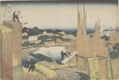 日本江户时代的浮世绘巨匠,19世纪的杰出画家之一葛饰北斋的代表画集