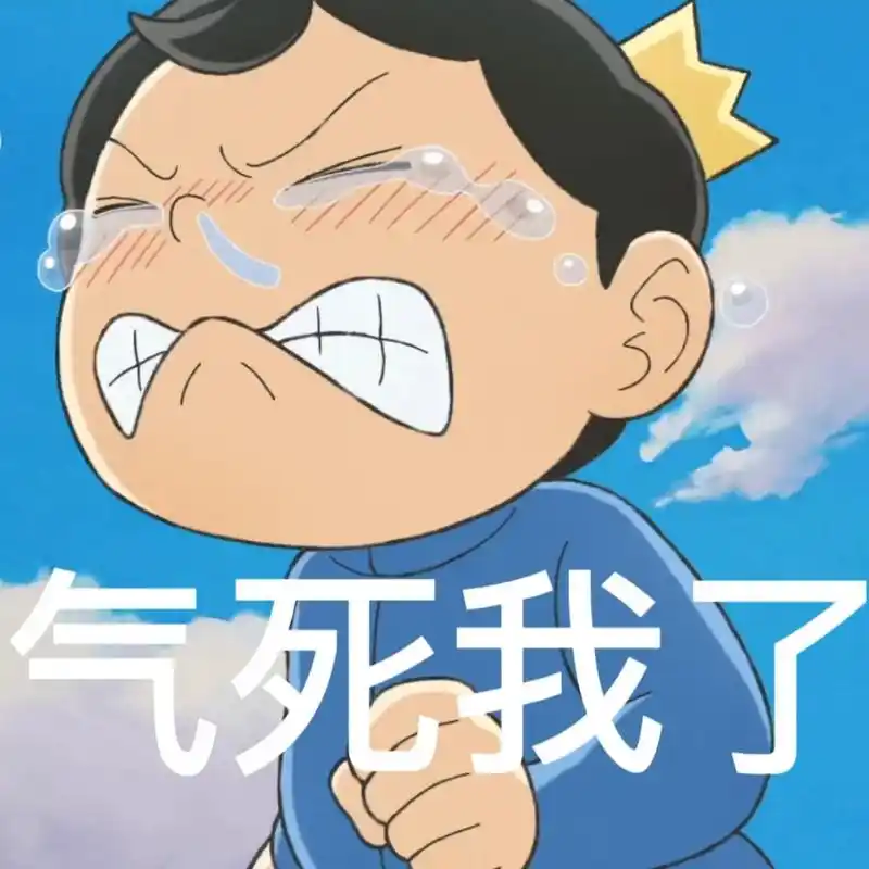 气死我了国王排名波吉表情包卡通表情