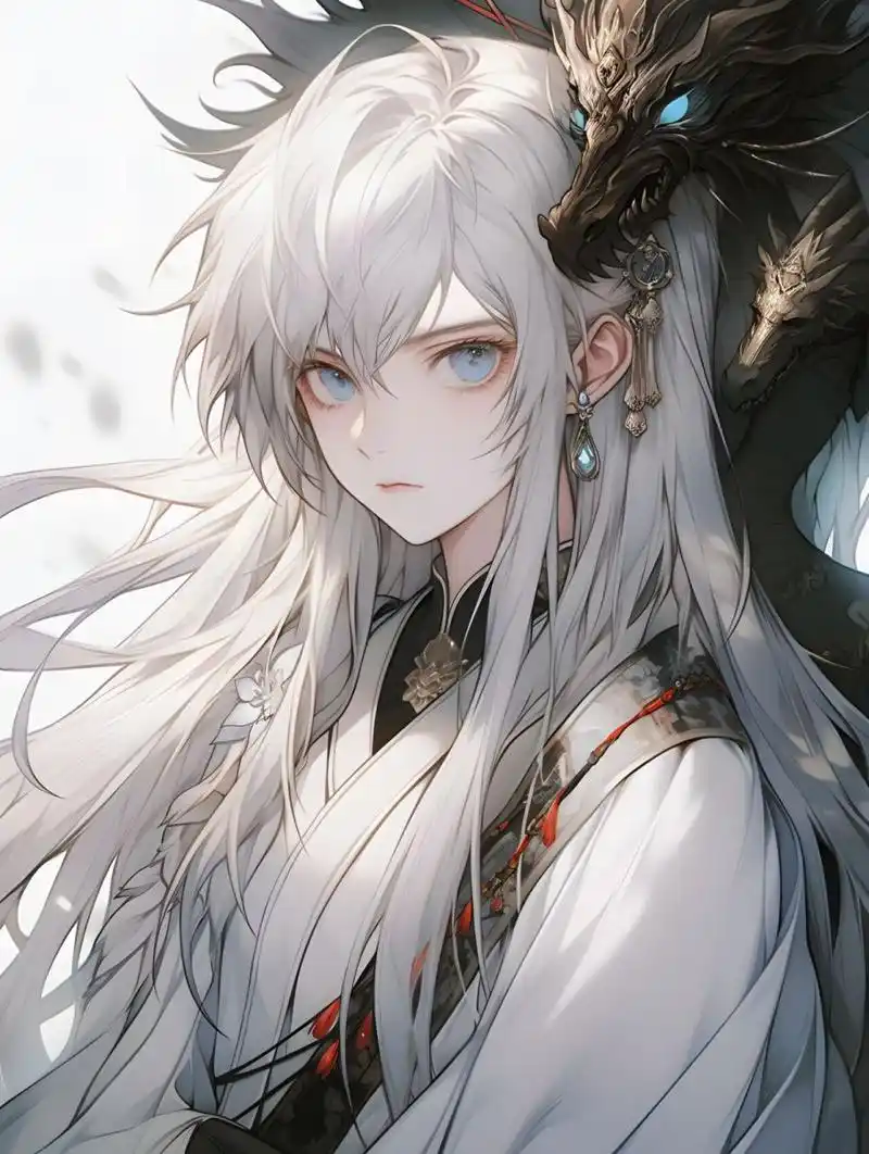 优质女头 | 第一期 白发女生 古风既视感