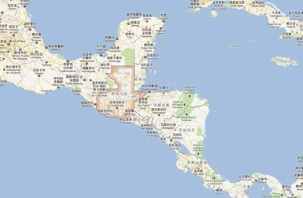 危地马拉人口最多的台湾邦交国