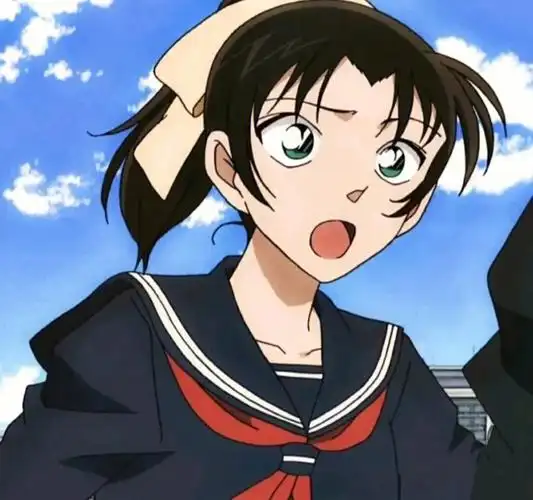 礼貌拿图下期:哀酱头像2#名侦探柯南  #远山和叶