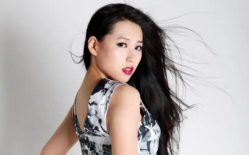 宁丹琳时尚派美女明星壁纸