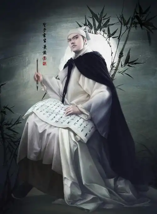 库 五年级 朱伊灵 水浒人物评传之三十三——地文星～圣手书生-萧让