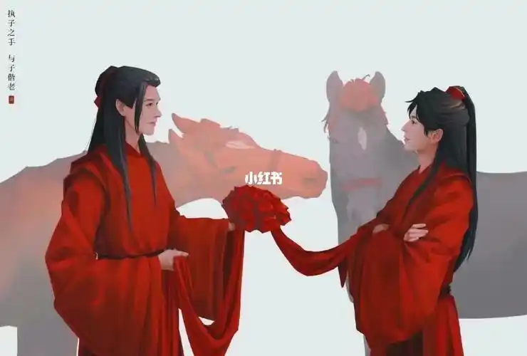 温周大婚|情头第一期_情侣头像_山河令_素材_头像