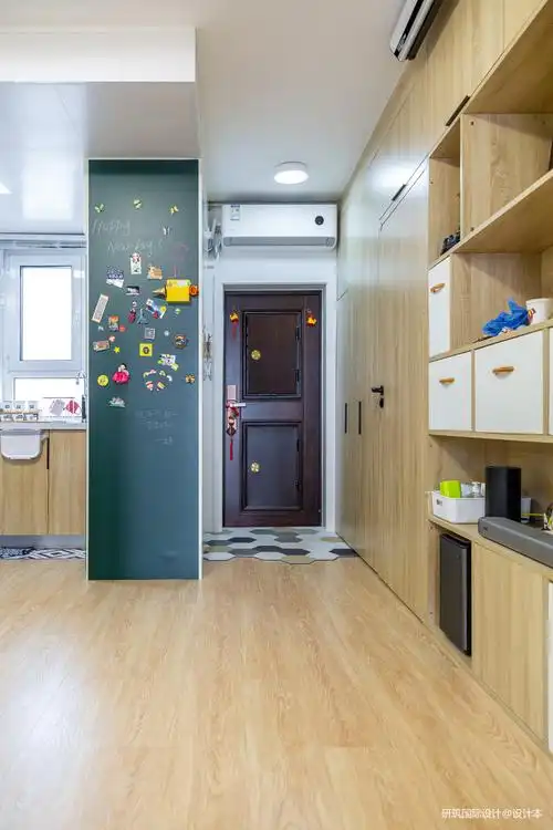 二居80平米装修案例_效果图 - 两居改三居|拯救无采光的"小黑屋"