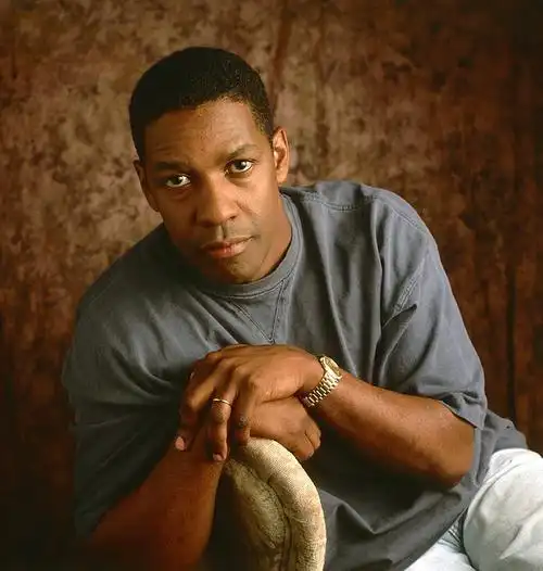 美国男演员丹泽尔华盛顿写真