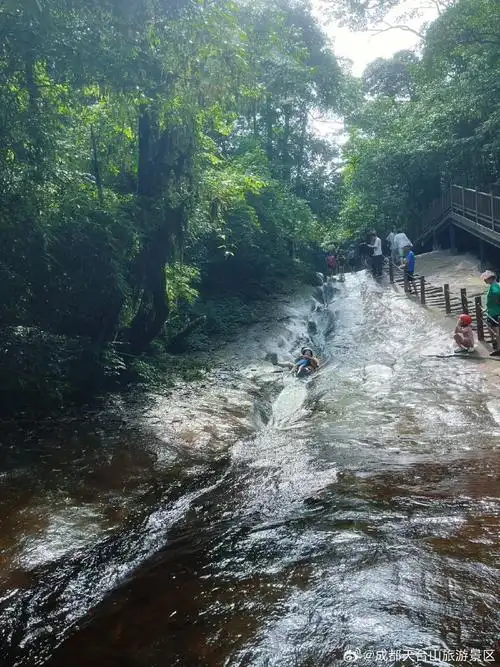 藏在天台山里的浪漫##探秘天台山##成都天台山##天台山游玩攻