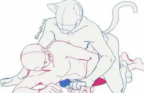 2 卡金,猫又卡x阴阳师金 abo设定(姿势练习) 发情期中.