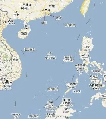 南海地图