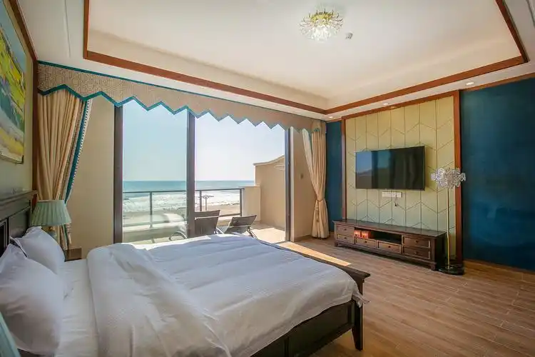 【沁海印象】双月湾全新主题别墅-虹海湾二期欧式一线海景别墅(六房6