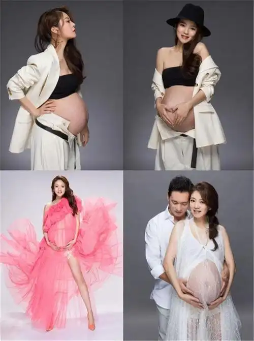安以轩晒二胎孕照四肢纤细令人生羡评论区却在看肚型猜男女