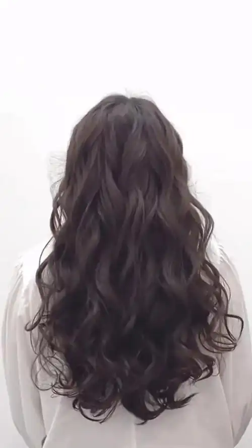 长发烫发法式木马卷,太爱啦