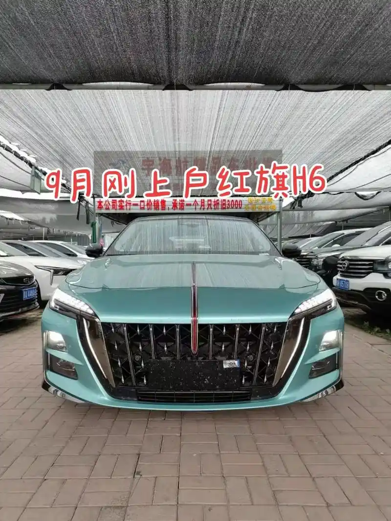 23年9月刚上户红旗h6.最新拿下23年9月上户红旗h67515 - 抖音