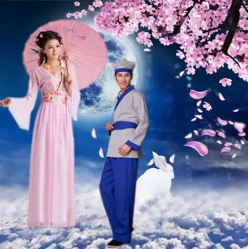 棒棒糖七夕活动精彩预告    牛郎织女鹊桥相会 个性牛郎织女服装免费