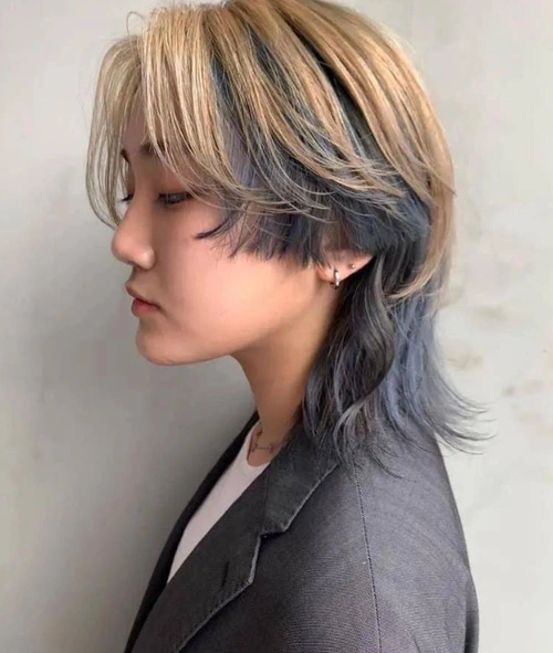 女生潮色染发造型图片 酷飒美艳赚足回头率 - 染发图片大全 - 发型站