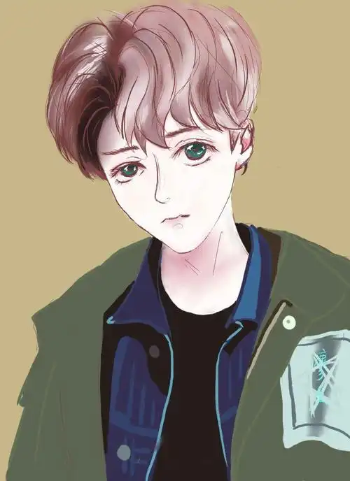 鹿晗饭绘,图源微博