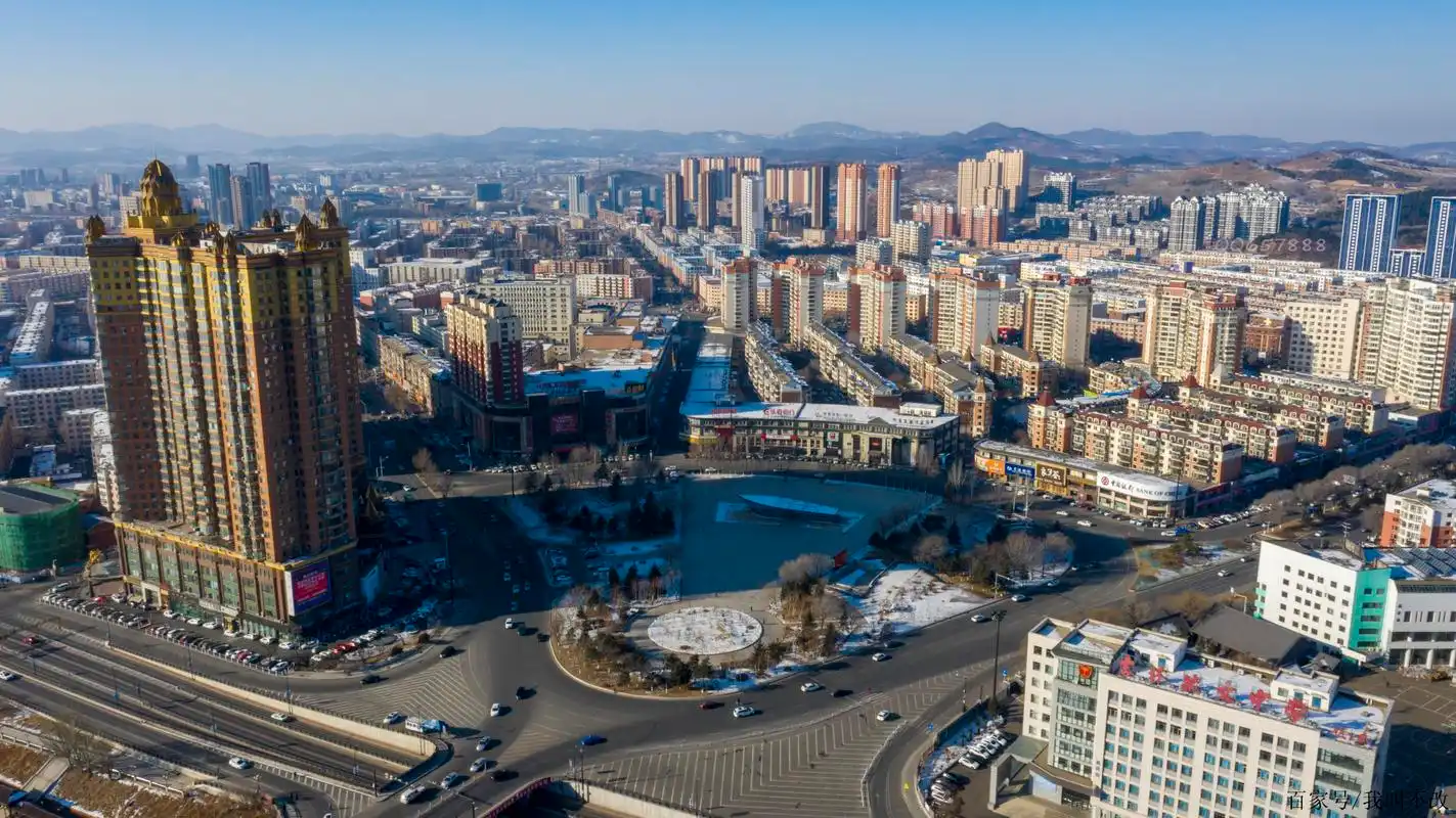 航拍吉林——吉林市临江门广场