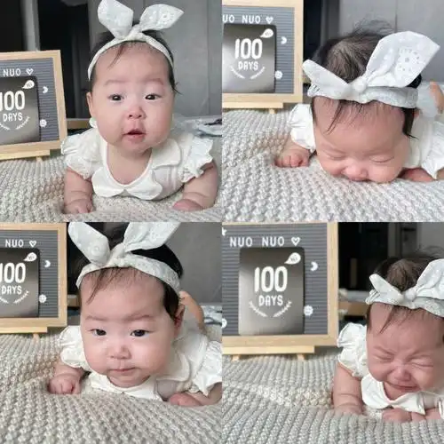 穿上干妈送的小裙裙 人类糯崽被迫营业啦!