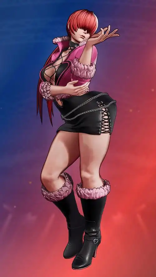 拳皇 the king of fighters 夏尔米 shermie 手机壁纸
