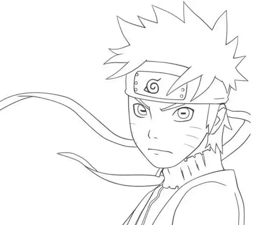 火影忍者_亲子简笔画大全
