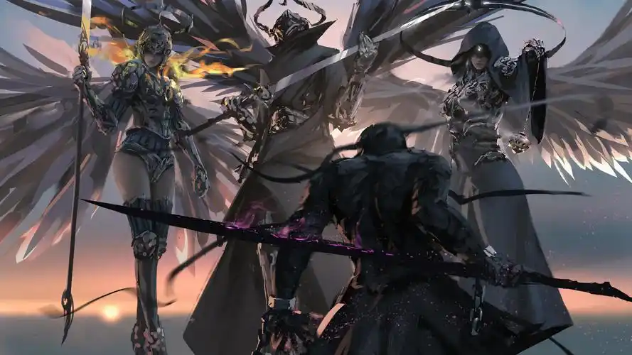 动漫鬼刀风玲公主海琴烟冰公主壁纸3