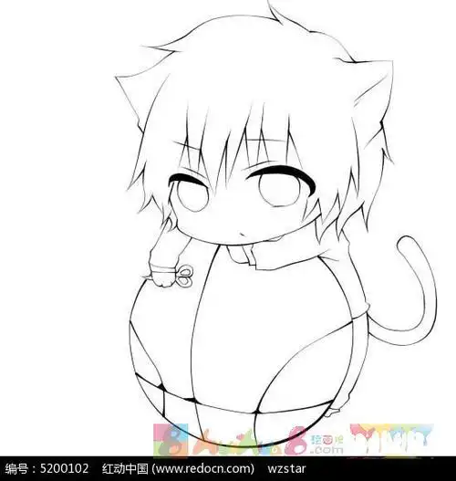 简单可爱主页 简笔画  漫画男生简笔画大全图片q版动漫帅男萌头像简笔