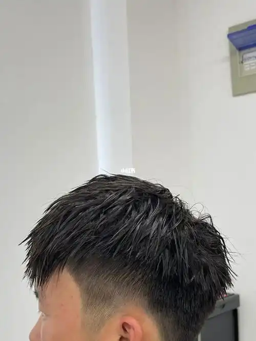 锡纸碎盖男士短发