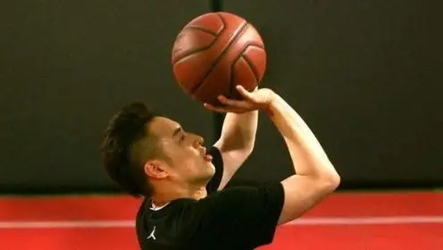 不愧高中篮球校队队长!潘玮柏这几个打球动作太显水平