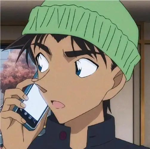 服部平次 黑皮帅哥第一#———  黑皮大帅哥头像送上抱图吱吱!