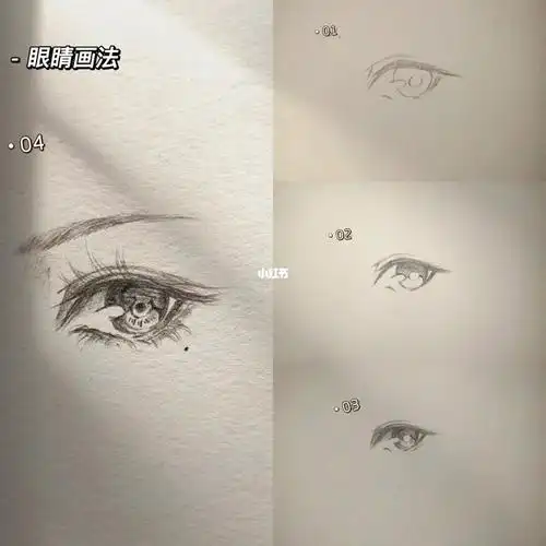 绘画  #眼睛绘画教程  #手绘