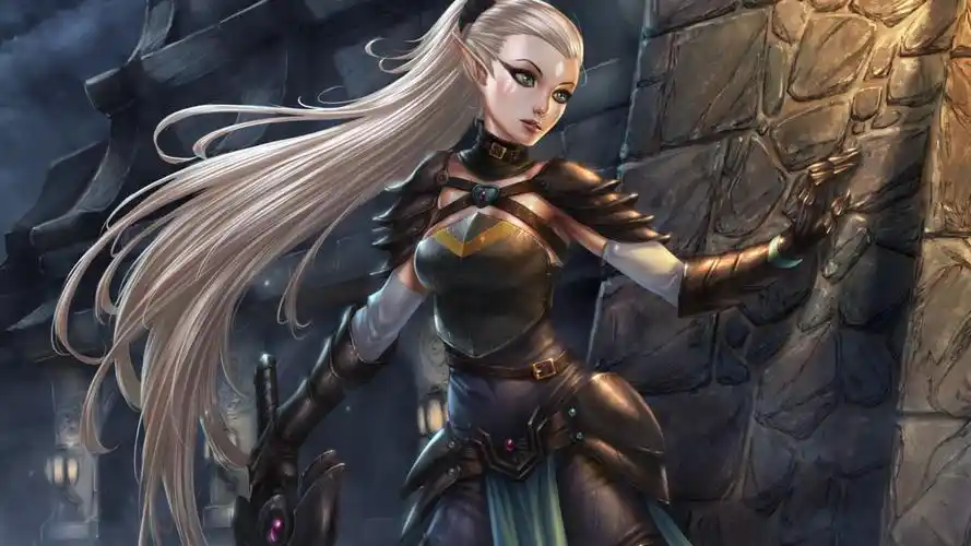 精灵性感美女安塔利亚,游戏-回车桌面