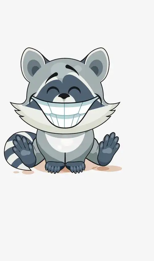 卡通可爱小动物装饰设计动物头像