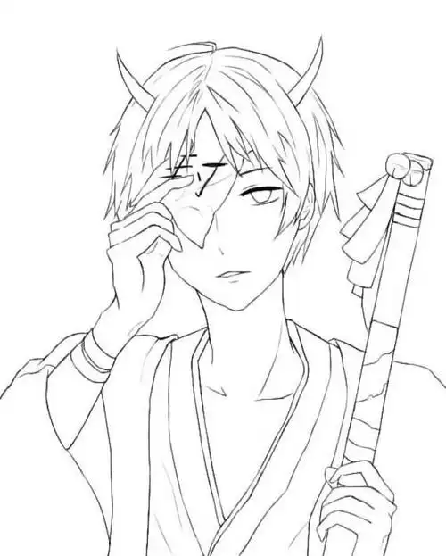 人物手绘线稿 超简单,适合初学者临摹